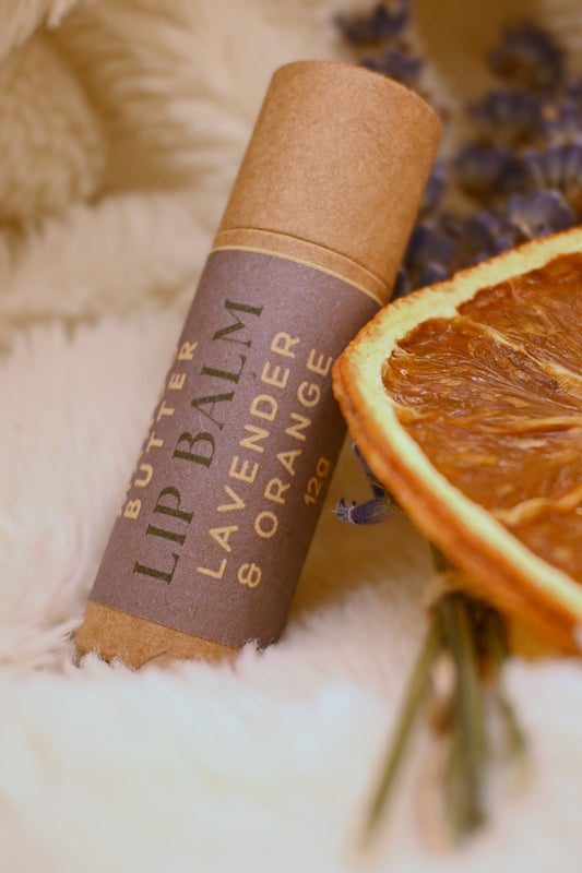 Lavender Mango Butter Lip Balm (12g) – Natural Hydration